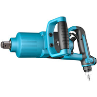 Hazet 1″ Schlagschrauber (9014PS-1) blau/schwarz, Lösemoment 3.400 Nm, Kurze Spindel