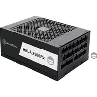 SilverStone HELA 2500R, PC-Netzteil schwarz, 4x 12-Pin High Power GPU, 7x PCIe, Kabel-Management, 2500 Watt