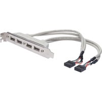 Digitus USB-Slotblechkabel, Slotblende 