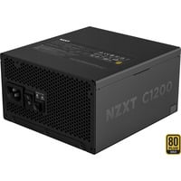 NZXT C1200 Gold ATX 3.1, PC-Netzteil schwarz, 1x 16-Pin Grafikkarten Stecker, Kabel-Management, 1200 Watt