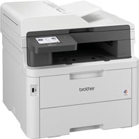 Brother MFC-L3760CDW, Multifunktionsdrucker hellgrau, USB, LAN, WLAN, Scan, Kopie, Fax, Duplex (Druck)
