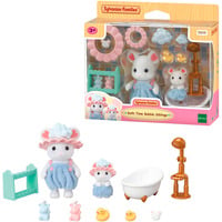 EPOCH Sylvanian Families - Marshmallow Mäuse Badespaß Spielset, Konstruktionsspielzeug 