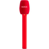 Rode Microphones Interview Micro , Mikrofon rot, Handadapter für Rode Wireless Sendemodule