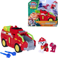 Spin Master Paw Patrol: Der Dino Film - Marshalls Dino-Feuerwehrauto, Spielfahrzeug 