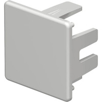 OBO Endstück zum Verschließen der Wand- und Deckenkanäle WDK HE30030RW, Befestigung/Montage weiß, Retail