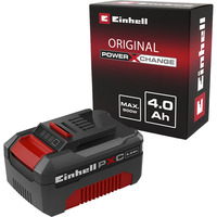 EINHELL Akku Power-X-Change 18Volt 4,0Ah rot/schwarz