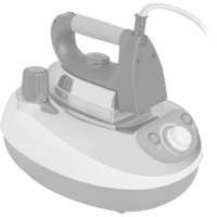 Philips PerfectCare Compact Plus GC7933/30, Dampfbügelstation lila/weiß